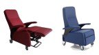 Le fauteuil est équipé d'un mécanisme de relaxation manuelle standard à 3 positions.