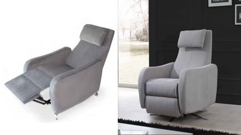 Un fauteuil relax d'un grand confort et d'une grande commodité. Elégance et style pour le salon