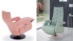 Un fauteuil relax de grand luxe et de grand confort