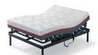 Matelas viscoélastique conçu pour être utilisé dans les lits articulés motorisés.