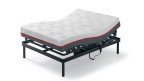 Matelas viscoélastique conçu pour être utilisé dans les lits articulés motorisés.