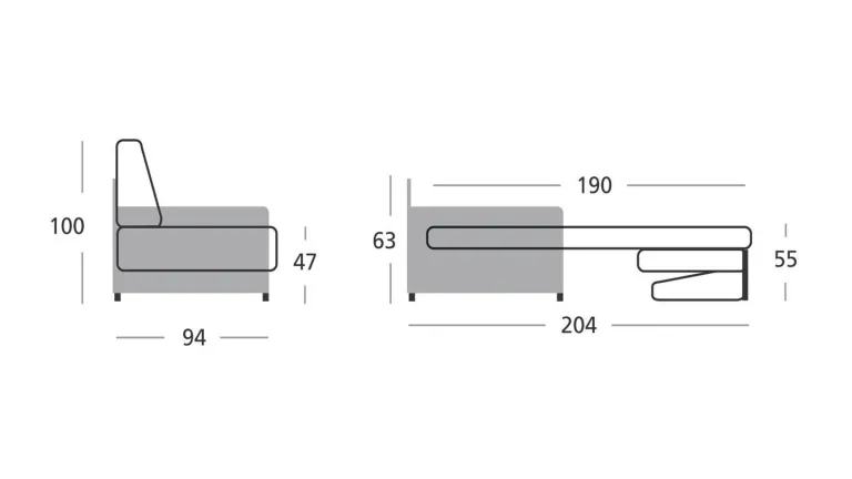 Avec un bras extra petit de 8 cm, ce qui nous permet de nous adapter aux problèmes d'espace.
