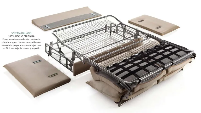 Avec un accoudoir réduit de 5 cm pour nous adapter aux problèmes d'espace.