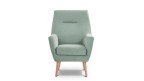 Fauteuil rembourré grand confort et design