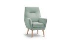 Fauteuil rembourré grand confort et design