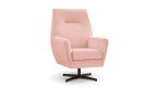 Fauteuil pivotant rembourré, grand confort et design