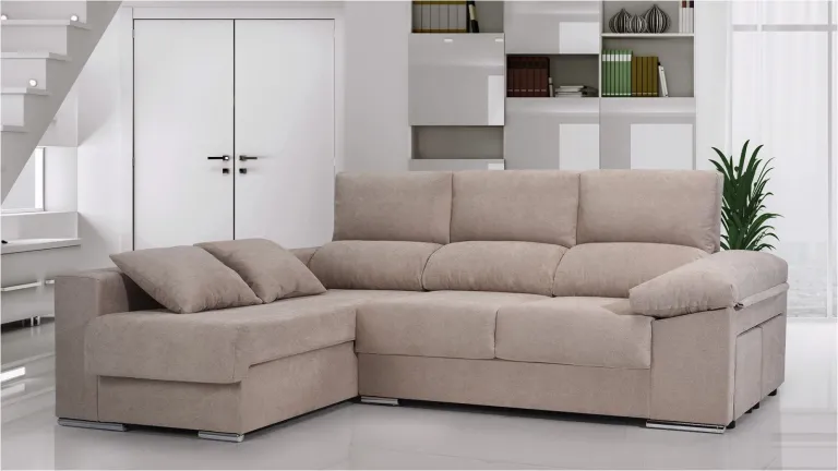 canapé d'angle assises coulissantes