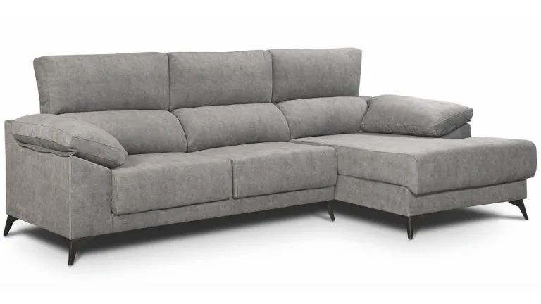 Canapé d'angle coulissant design scandinave