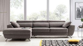 canapé d'angle coulissant