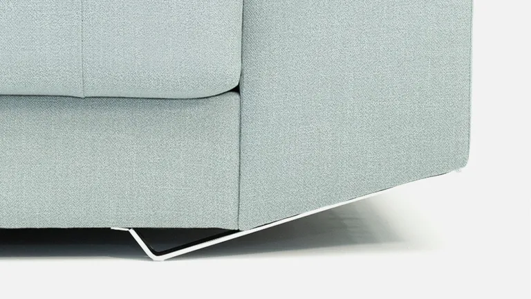 Canapé d'angle design avec capitonnage des un grand choix de tissus