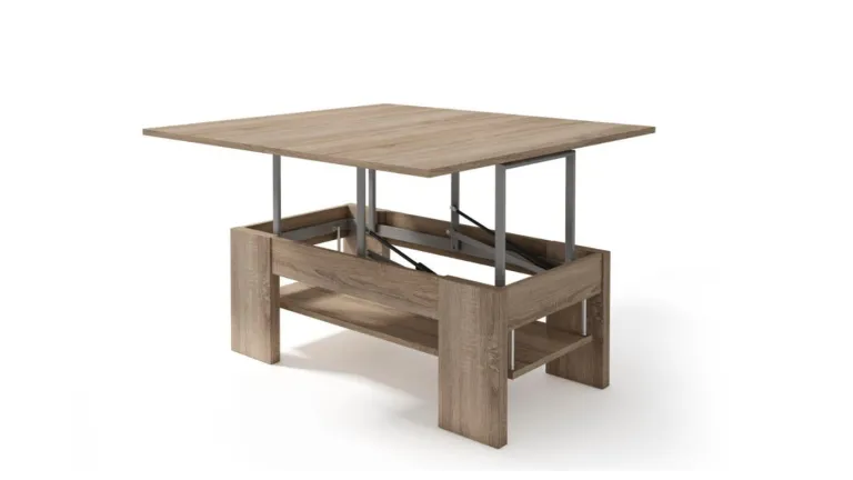 table basse relevable hyper extensible