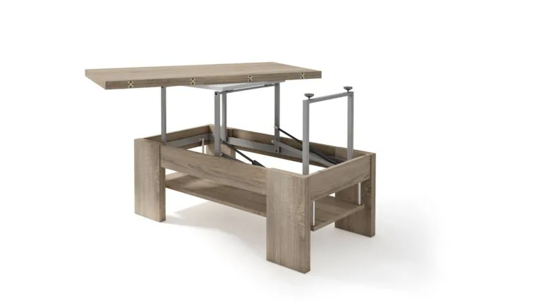 table basse relevable hyper extensible