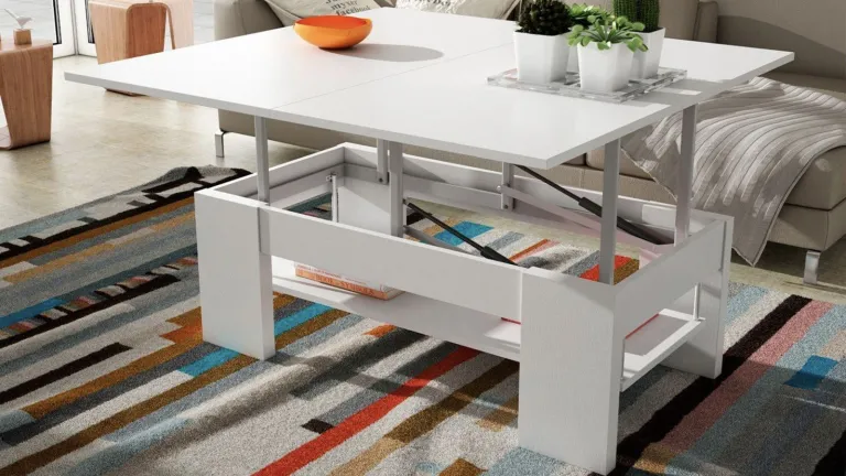 table basse relevable hyper extensible