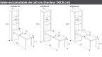 table escamotable cuisine bureau télé-travail