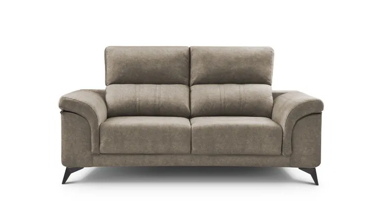 Canapé 2 places avec assises coulissantes