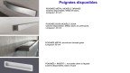 Lit escamotable horizontal autoporteur avec canapé coffre pour murs en plaques de plâtre