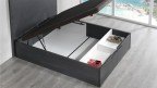 Lit coffre en bois avec 2 grands tiroirs | Boconfort