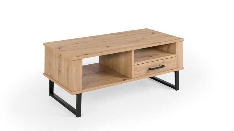 Table basse plateau relevable avec tiroir de rangement à l'intérieur