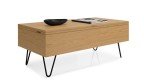 Table basse convertible en table repas