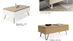 Table basse convertible en table repas