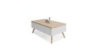 Table basse convertible en table repas