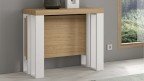 Table console extensible 2 allonges haut de gamme