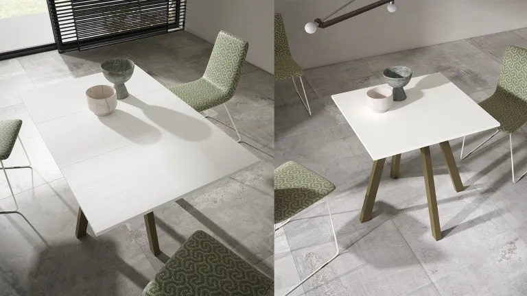 Table extensible gain de place design