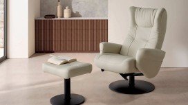 Fauteuil relax pivotant SANTIAGO