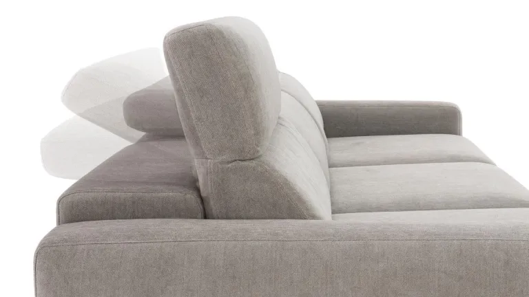 canapé d'angle avec assises coulissantes