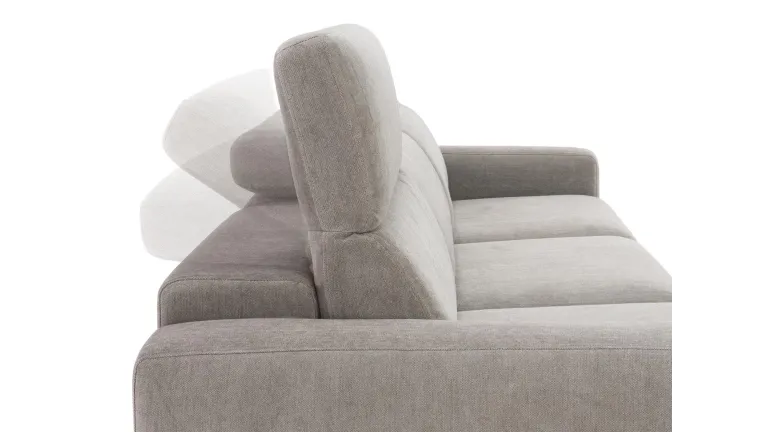 Canapé d'angle coulissant design scandinave