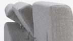 Le modèle Versailles allie parfaitement design et confort. Il dispose d'appuis-tête rabattables et comprend des coussins décorat