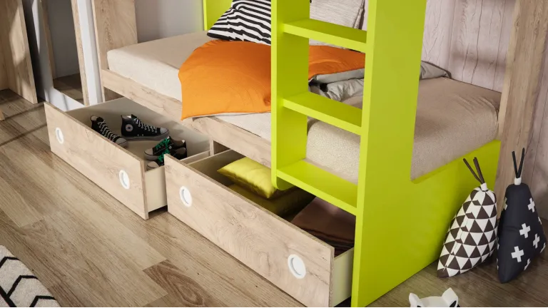 Lit superposé 2 ou 3 couchages pas cher