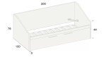 Lit gigogne en bois haut de gamme