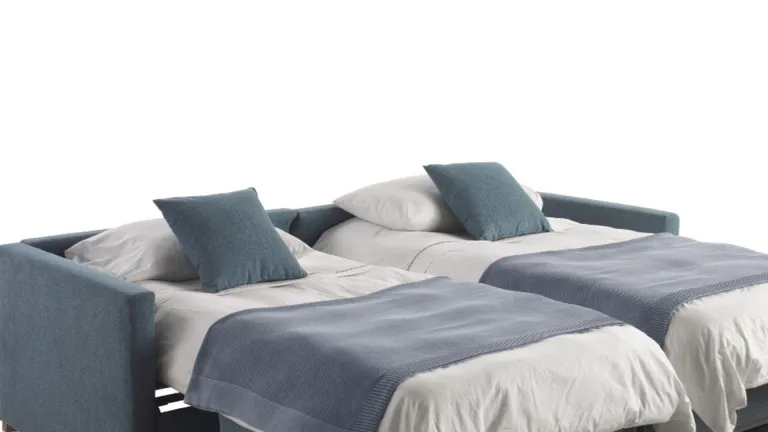 canapé lit convertible jumeaux 2 couchages indépendants gain de place