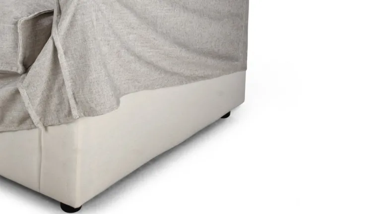 Méridienne géante très grand confort et lin naturel