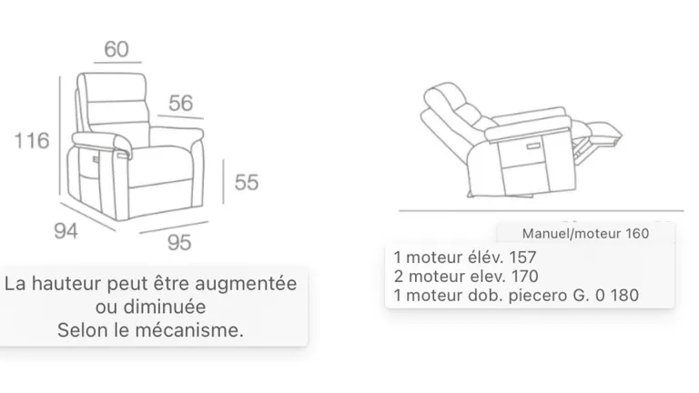 Avec une variété d'options pour l'adapter entièrement à vos besoins.