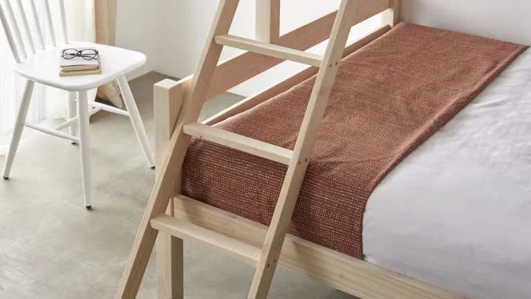 Lit superposé en bois massif écologique