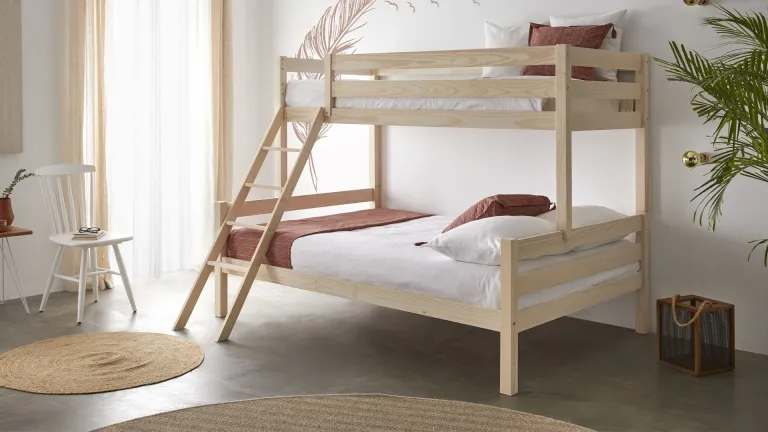 Lit superposé en bois massif écologique