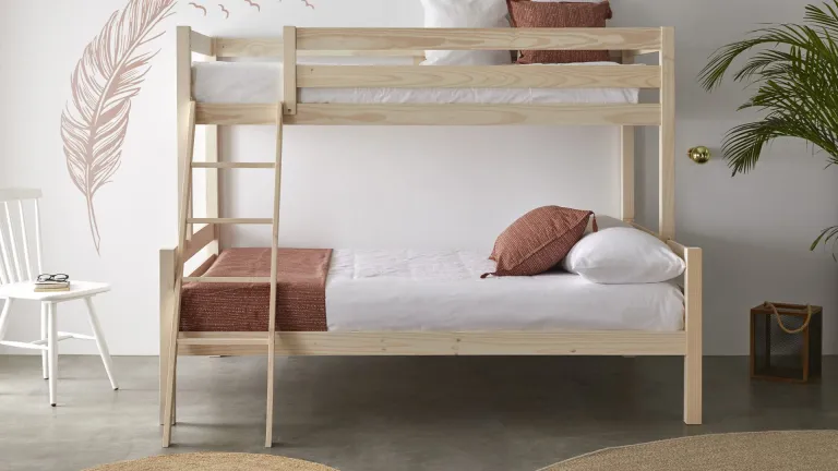 Lit superposé en bois massif écologique