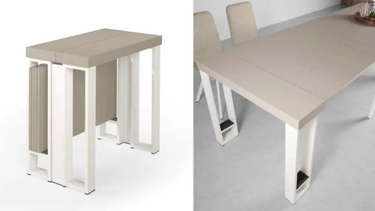 Console extensible pour habiller votre repas avec élégance