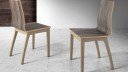 Chaise en bois massif design