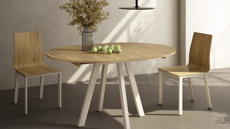 Chaise en bois massif design