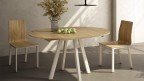 Chaise en bois massif design