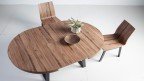 Chaise en bois massif design
