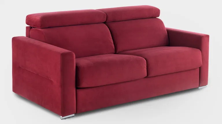 Avec un matelas de 18 cm et un dossier plus haut