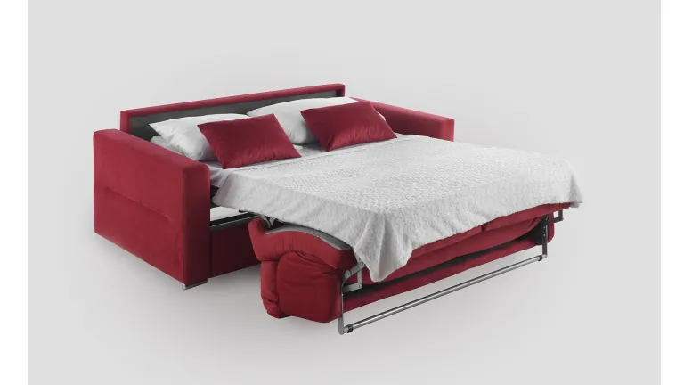 Avec un matelas de 18 cm et un dossier plus haut