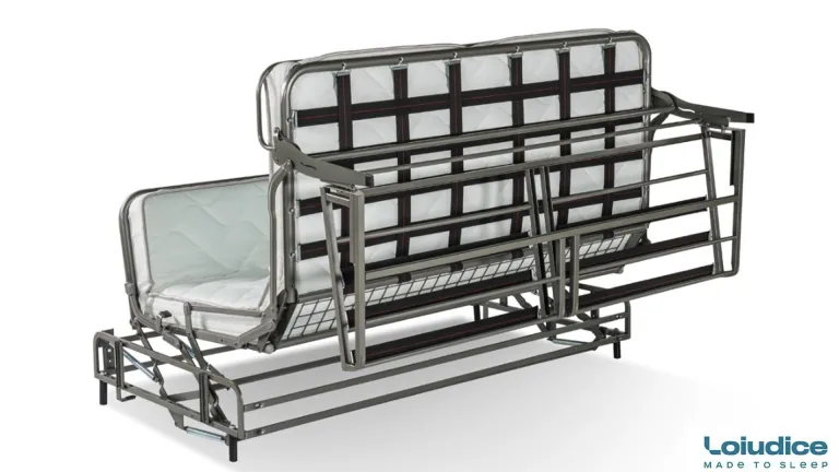 Avec un matelas de 15 cm pour un confort optimal