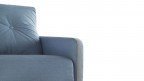 Les housses de l'assise et du dossier sont entièrement déhoussables pour faciliter le nettoyage.