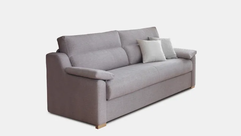 Canapé ouverture latérale lit à faible profondeur gain de place