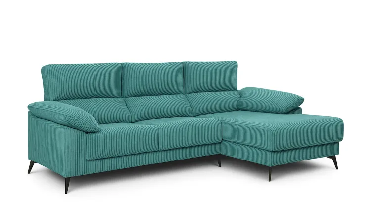 Canapé d'angle coulissant design scandinave